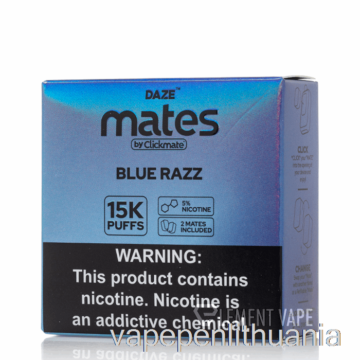 7 Daze Mate Pods Blue Razz Vape Skystis